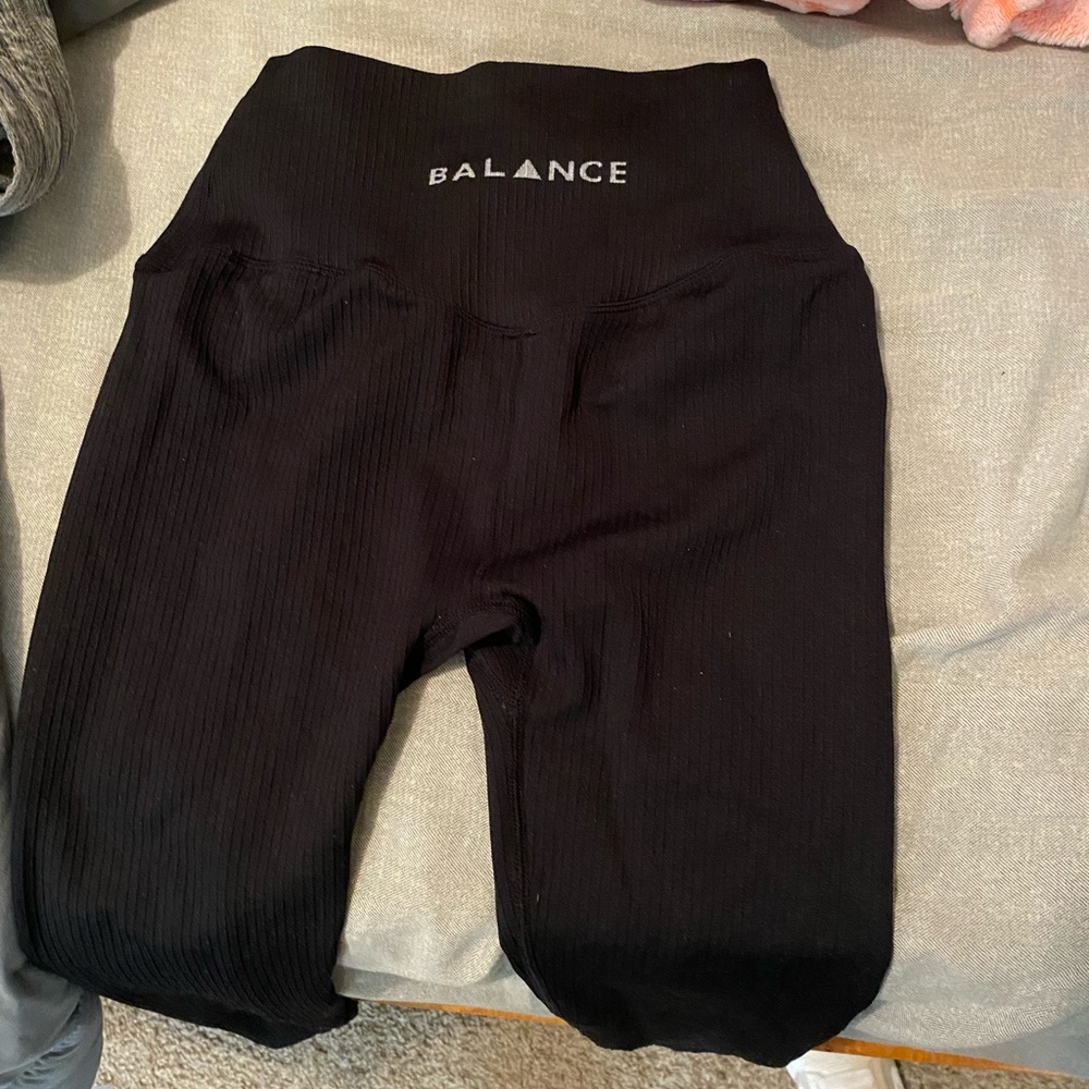 Balance ribbed seamless leggings, never worn